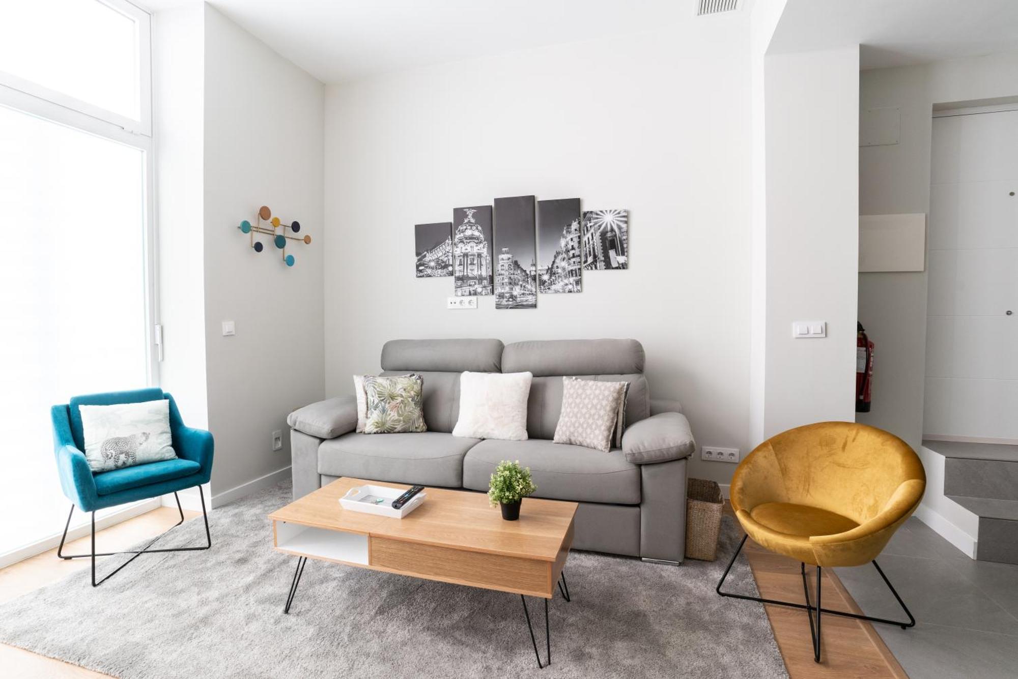 Bright And Airy 2 Bedroom Apartment In Madrid Exterior foto